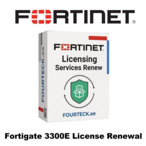 FortiGate 3300E license for enterprise firewall in Dubai with advanced security subscription, threat intelligence, and real-time protection updates