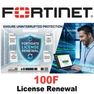 FortiGate 100F license renewal Dubai