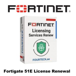 FortiGate 51E license in Dubai for next-generation firewall with advanced security subscription, real-time threat protection, and network updates