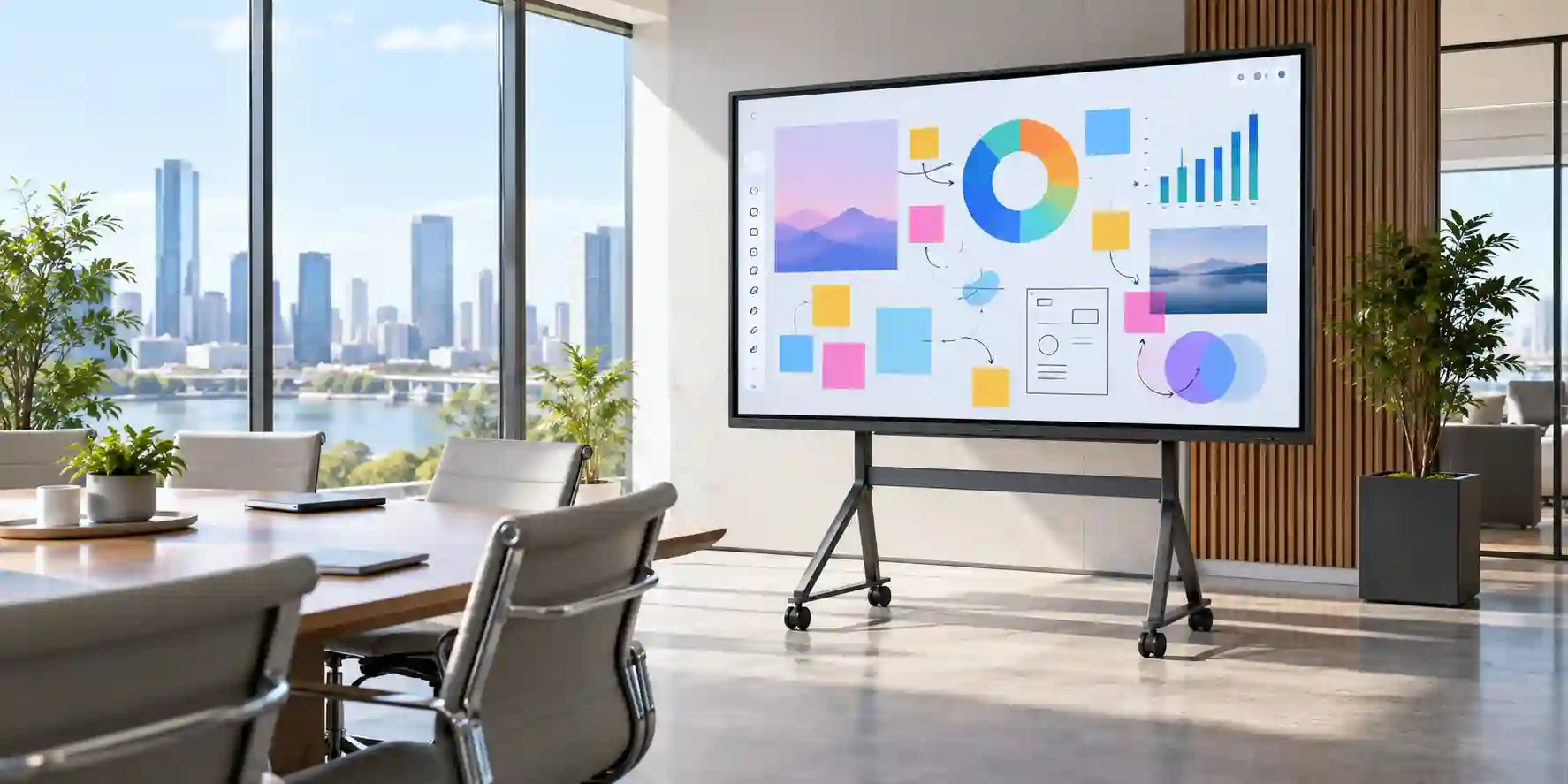 Samsung interactive flat panel Dubai