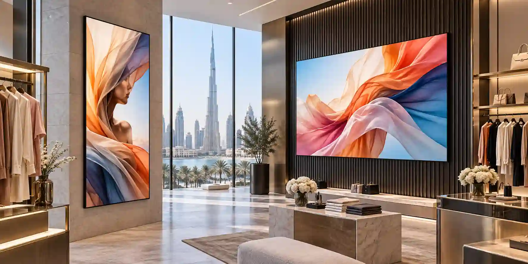 Samsung QBC Series signage Dubai