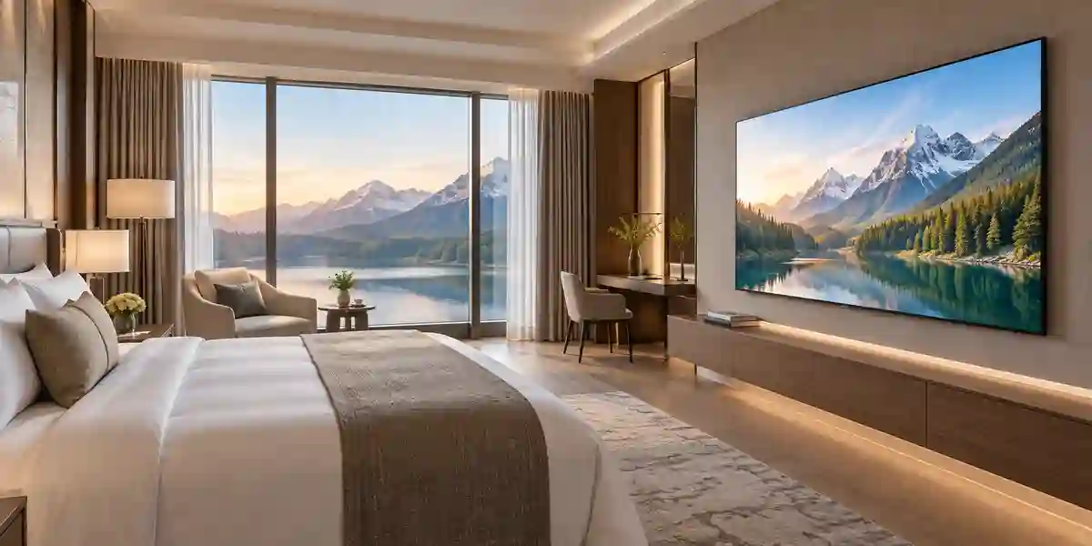 Samsung TV for hotel deployment in Dubai